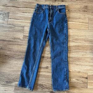 Abercrombie & Fitch High Rise Blue Jeans